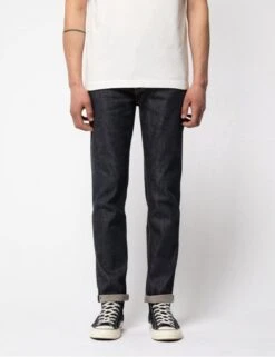 Nudie Jeans Lean Dean Selvedge Jeans - Dry True 10 Nudie Jeans Lean Dean Selvedge Jeans - Dry True -Fatbuddha Store lean dean selvedge jeans dry true p30547 104561 medium