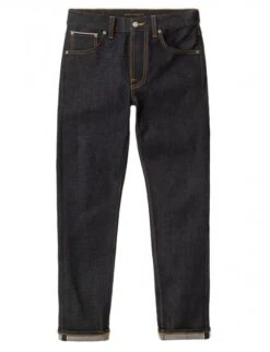 Nudie Jeans Lean Dean Selvedge Jeans - Dry True