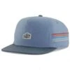 Patagonia Light Plume Grey Line Logo Ridge Stripe Funfarer Cap – Sustainable Five-Panel Snapback -Fatbuddha Store line logo ridge stripe funfarer cap light plume grey p32043 121304 medium