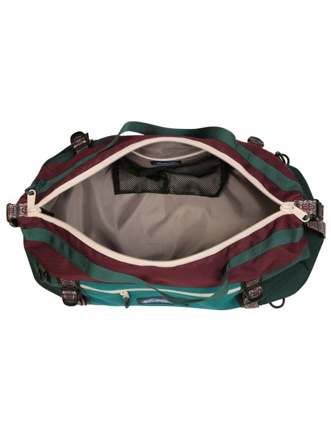 KAVU Little Feller Duffle Backpack – Hemlock Grove Green with Patterned Webbing 5 KAVU Little Feller Duffle Backpack – Hemlock Grove Green with Patterned Webbing - Image 3
