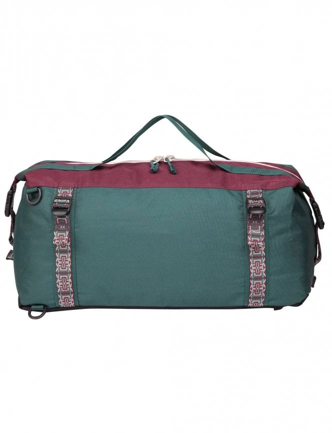 KAVU Little Feller Duffle Backpack – Hemlock Grove Green with Patterned Webbing 6 KAVU Little Feller Duffle Backpack – Hemlock Grove Green with Patterned Webbing - Image 4