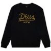 Deus Ex Machina Livewire Crew Sweat - Black -Fatbuddha Store livewire crew sweat black p33118 113446 medium