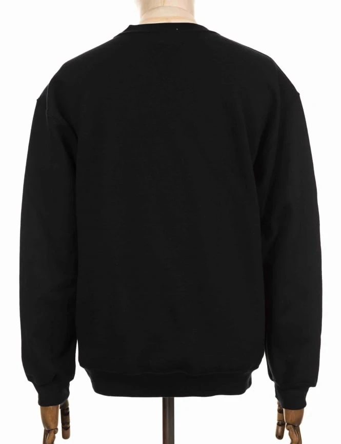 Logo Crew Sweat - Black 6 Logo Crew Sweat - Black - Image 4