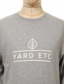 Logo Crew Sweat - Grey Heather -Fatbuddha Store logo crew sweat grey heather p29580 102100 medium