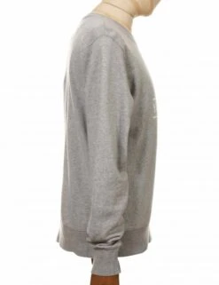 Logo Crew Sweat - Grey Heather -Fatbuddha Store logo crew sweat grey heather p29580 102102 medium