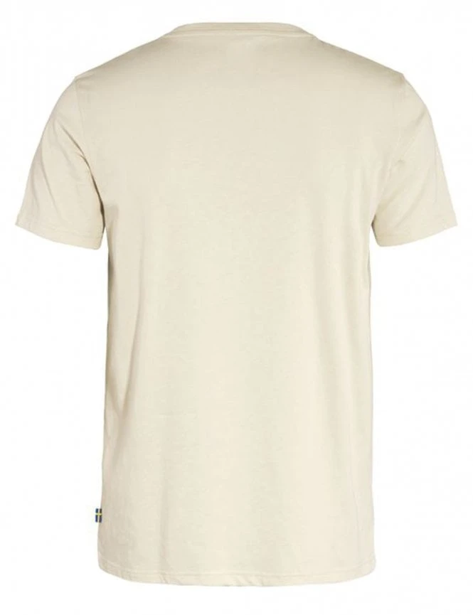 Fjallraven Logo Tee - Chalk White 4 Fjallraven Logo Tee - Chalk White - Image 2