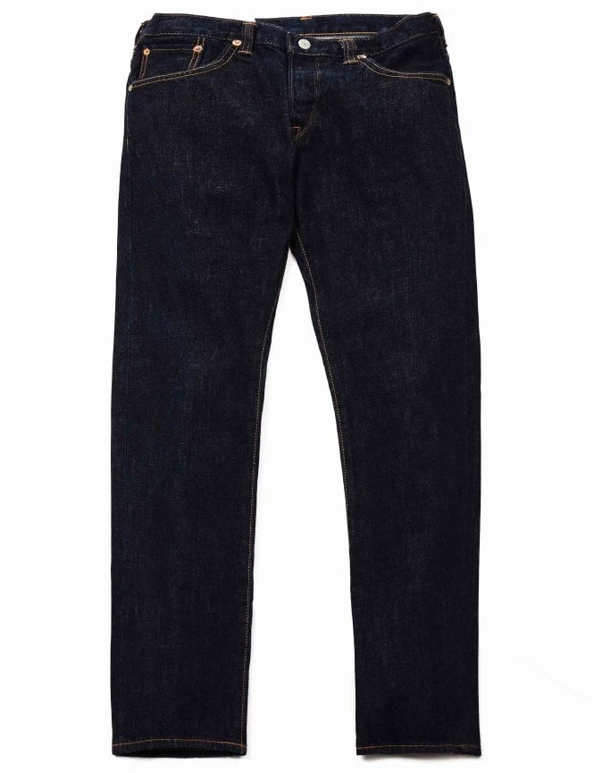 Loose Straight Rainbow Selvedge Jeans - Blue Rinsed 3 Loose Straight Rainbow Selvedge Jeans - Blue Rinsed