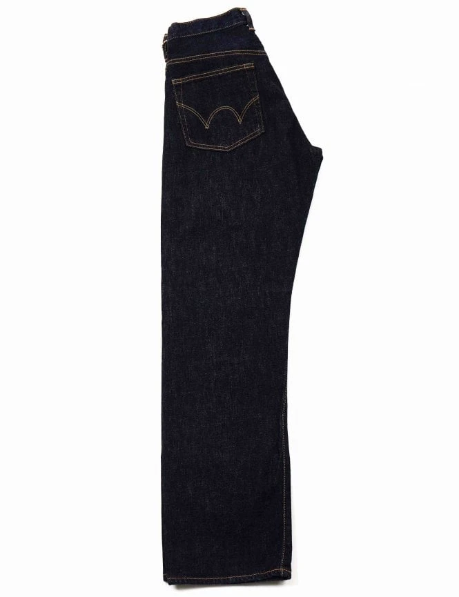 Loose Straight Rainbow Selvedge Jeans - Blue Rinsed 4 Loose Straight Rainbow Selvedge Jeans - Blue Rinsed - Image 2