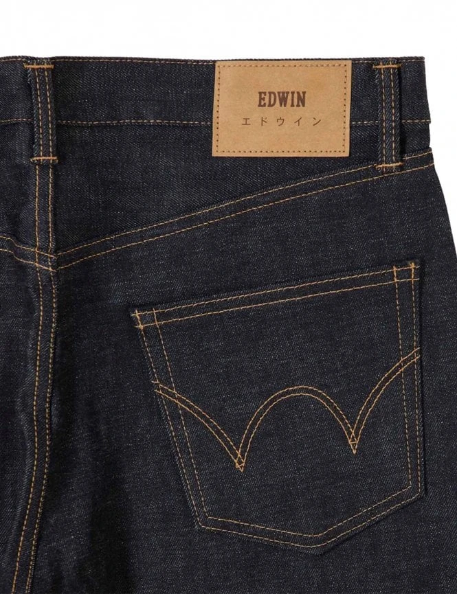 Loose Straight Rainbow Selvedge Jeans - Blue Unwashed 10 Loose Straight Rainbow Selvedge Jeans - Blue Unwashed - Image 8