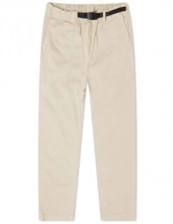 Loose Tapered Pants - Greige