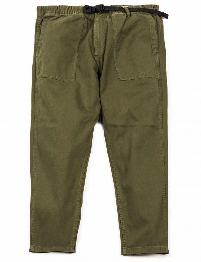 Loose Tapered Pants - Olive 3 Loose Tapered Pants - Olive