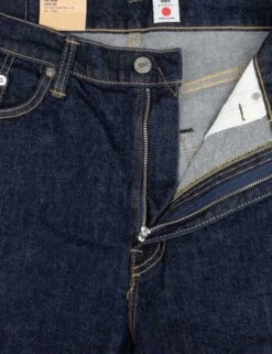 Loose Tapered Stretch Denim Jeans - Blue Rinsed -Fatbuddha Store loose tapered stretch denim jeans blue rinsed p34949 116574 medium