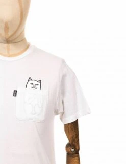 Lord Nermal Pocket Tee - White 9 Lord Nermal Pocket Tee - White -Fatbuddha Store lord nermal pocket tee white p25159 87318 medium