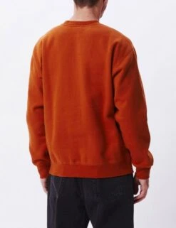 Obey Clothing Love & Chaos Crew Sweat - Ginger -Fatbuddha Store love chaos crew sweat ginger p30672 105558 medium