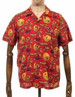 Deus Ex Machina Love Tramp Shirt - Red Molten