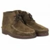 Lucas Vibram Suede Lace Up Boots - Olive -Fatbuddha Store lucas vibram suede lace up boots olive p24852 85756 medium