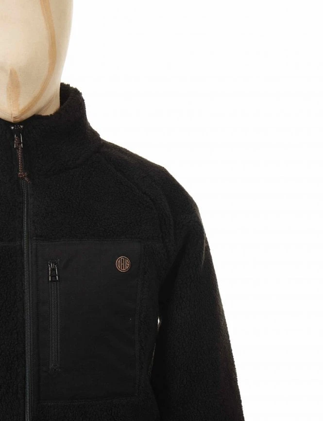 Deus Ex Machina Mackay Fleece Jacket - Black 5 Deus Ex Machina Mackay Fleece Jacket - Black - Image 3