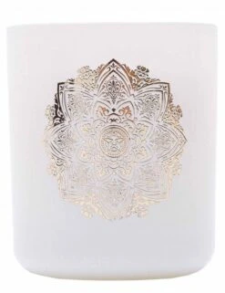 Obey Clothing Mandala Candle - White