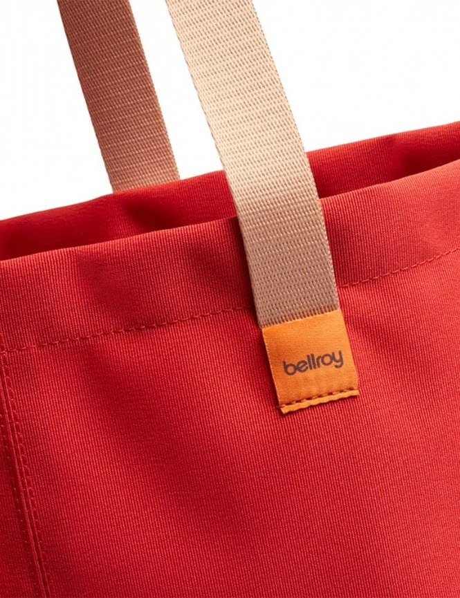 Bellroy Market 15L Tote Bag in Hot Sauce – Recycled Eco-Friendly Vegan Carryall 9 Bellroy Market 15L Tote Bag in Hot Sauce – Recycled Eco-Friendly Vegan Carryall - Image 7