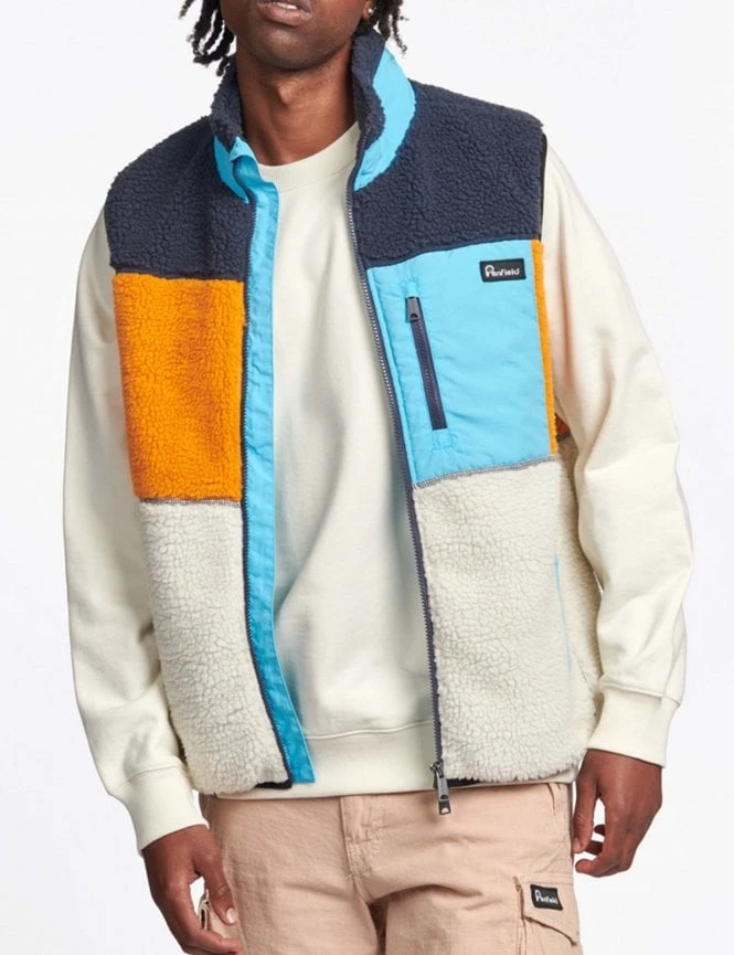 Penfield Mattawa Fleece Vest - Ebony Multi 4 Penfield Mattawa Fleece Vest - Ebony Multi - Image 2