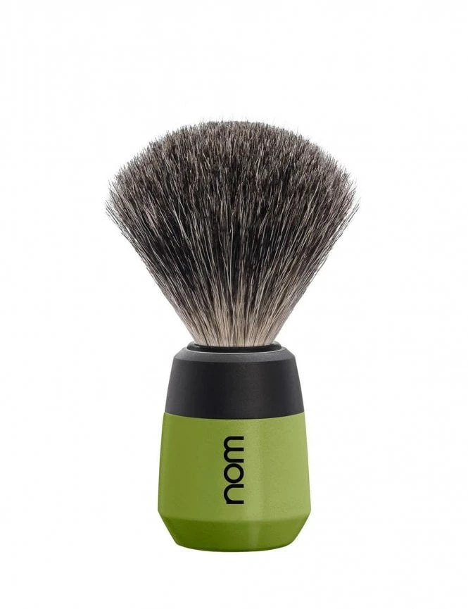 Max Badger Shaving Brush - Olive 3 Max Badger Shaving Brush - Olive