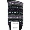 Pantherella Mead Socks - Black Merino Wool Blend Premium Ribbed Socks 1 Pantherella Mead Socks - Black Merino Wool Blend Premium Ribbed Socks -Fatbuddha Store mead socks black p22617 89101 medium