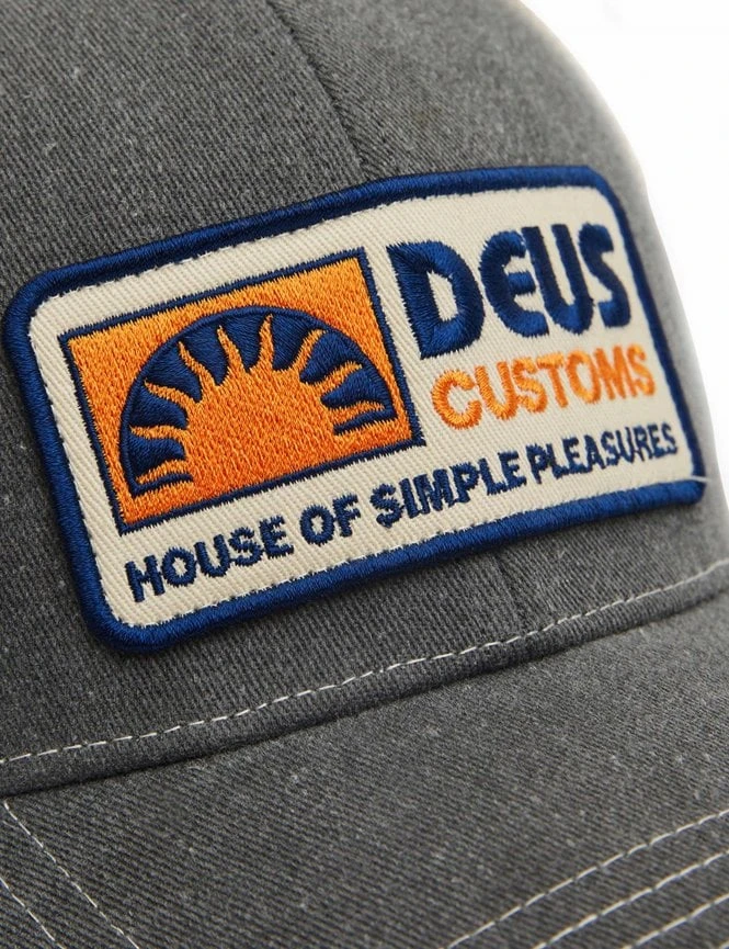 Deus Ex Machina Phantom Black Melodies Trucker Hat – Curved Bill Mesh Back Snapback 5 Deus Ex Machina Phantom Black Melodies Trucker Hat – Curved Bill Mesh Back Snapback - Image 3