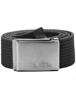 Fjallraven Merano Belt Dark Grey - Adjustable Woven Acrylic Outdoor Belt