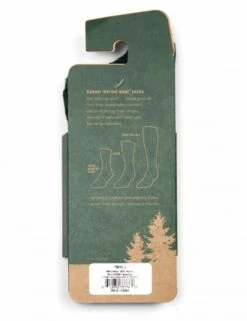 Danner Merino Lightweight Socks in Charcoal & Douglas Fir - Breathable Arch Support Crew Socks -Fatbuddha Store merino lightweight socks charcoal douglas fir p27693 98027 medium