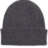 Colorful Standard Lava Grey Merino Wool Beanie – 100% Italian Extra Fine Wool Folded Knit Hat -Fatbuddha Store merino wool beanie hat lava grey p25581 118038 medium