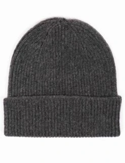 Colorful Standard Lava Grey Merino Wool Beanie – 100% Italian Extra Fine Wool Folded Knit Hat -Fatbuddha Store merino wool beanie hat lava grey p25581 90117 medium