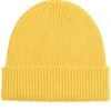 Colorful Standard Lemon Yellow Recycled Merino Wool Ribbed Cuffed Beanie 1 Colorful Standard Lemon Yellow Recycled Merino Wool Ribbed Cuffed Beanie -Fatbuddha Store merino wool beanie hat lemon yellow p35319 118086 medium