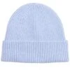 Colorful Standard Polar Blue - Italian Extra Fine Merino Wool Ribbed Beanie Hat -Fatbuddha Store merino wool beanie hat polar blue p31275 118080 medium