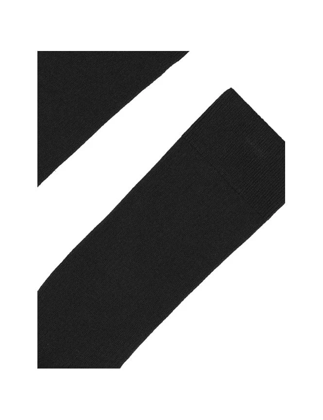 Colorful Standard Deep Black Merino Wool Blend - Seamless Mid-Calf Socks 4 Colorful Standard Deep Black Merino Wool Blend - Seamless Mid-Calf Socks - Image 2