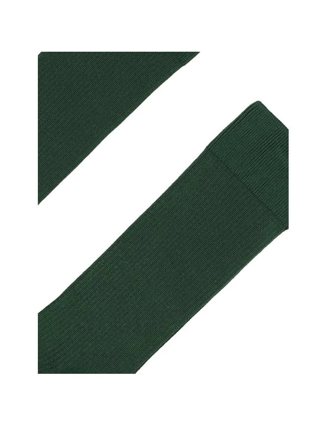 Colorful Standard Emerald Green Merino Wool Blend Crew Socks 4 Colorful Standard Emerald Green Merino Wool Blend Crew Socks - Image 2