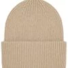 Colorful Standard Desert Khaki Merino Wool Chunky Double Fold Beanie Hat -Fatbuddha Store merino wool chunky beanie hat desert khaki p31600 118138 medium