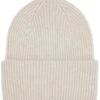Colorful Standard Ivory White Merino Wool – Chunky Double Fold Knit Beanie