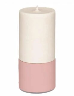 Mid Candle - Blush/Lime
