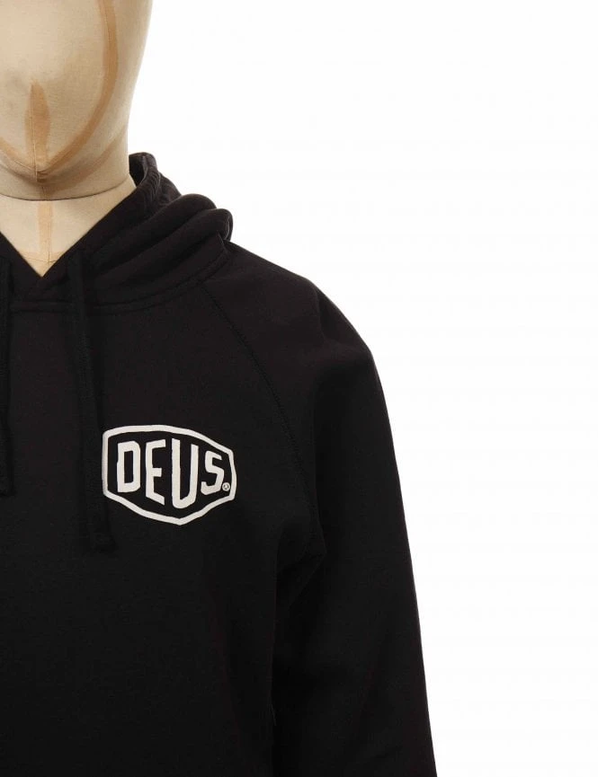 Deus Ex Machina Milano Address Hooded Sweat - Black 4 Deus Ex Machina Milano Address Hooded Sweat - Black - Image 2