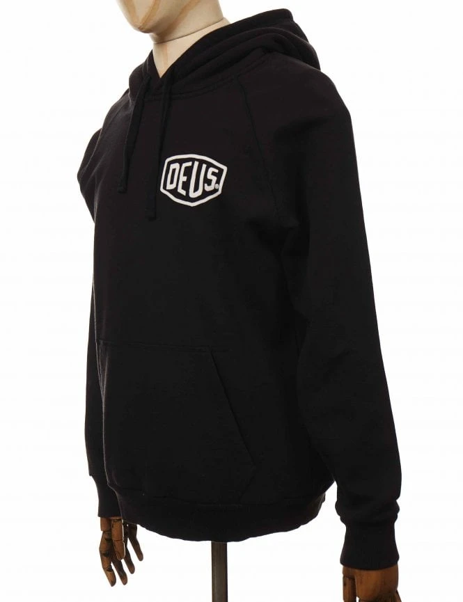 Deus Ex Machina Milano Address Hooded Sweat - Black 6 Deus Ex Machina Milano Address Hooded Sweat - Black - Image 4