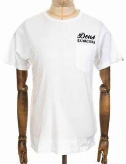 Deus Ex Machina Milano Address Pocket Tee - White 9 Deus Ex Machina Milano Address Pocket Tee - White -Fatbuddha Store milano address pocket tee white p16717 66785 medium