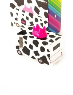 Candylab Toys Milk Van White – Vintage Matchbox Style Wooden Die-Cast Toy Car -Fatbuddha Store milk van white p29135 107647 medium