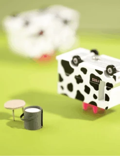 Candylab Toys Milk Van White – Vintage Matchbox Style Wooden Die-Cast Toy Car -Fatbuddha Store milk van white p29135 107649 medium