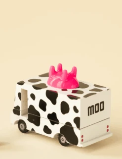 Candylab Toys Milk Van White – Vintage Matchbox Style Wooden Die-Cast Toy Car -Fatbuddha Store milk van white p29135 107652 medium