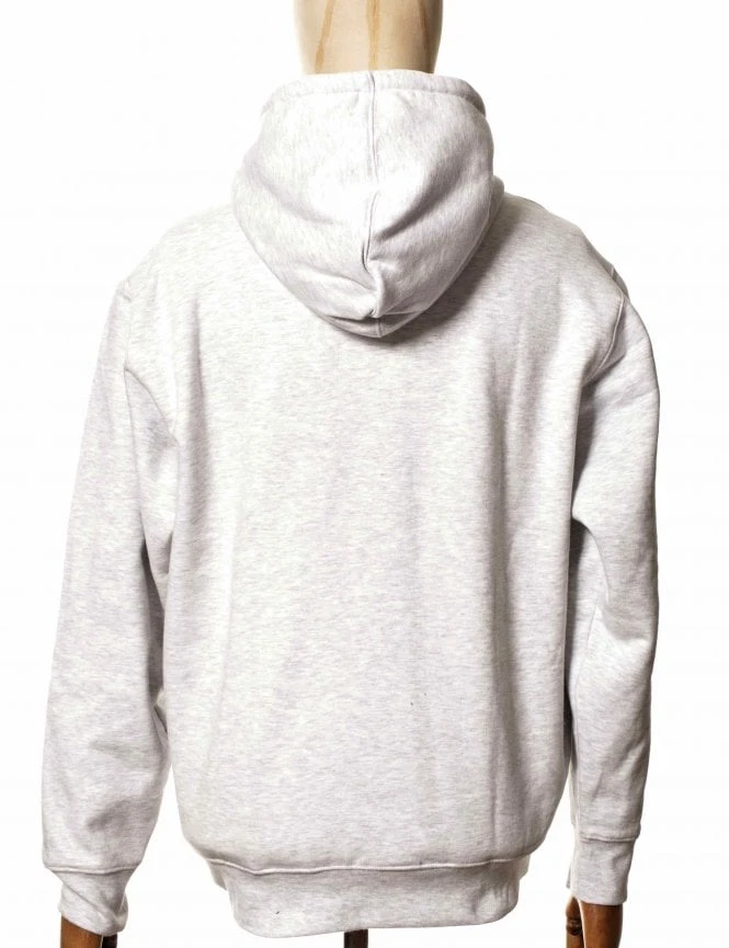 Obey Clothing Mini Box Logo Hooded Sweat - Ash 5 Obey Clothing Mini Box Logo Hooded Sweat - Ash - Image 3