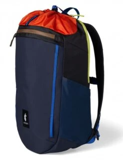 Cotopaxi Moda 20L Backpack - Graphite Grey with Blue Accents Cinch Top Daypack