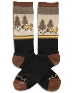 KAVU Moonwalk Sock - Bob Cat