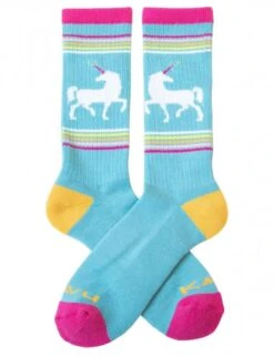 KAVU Moonwalk Sock - Unicorn Love