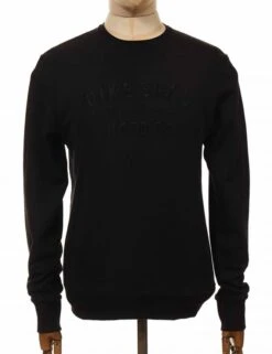 Moto Co. Crew Sweat - Black/Black