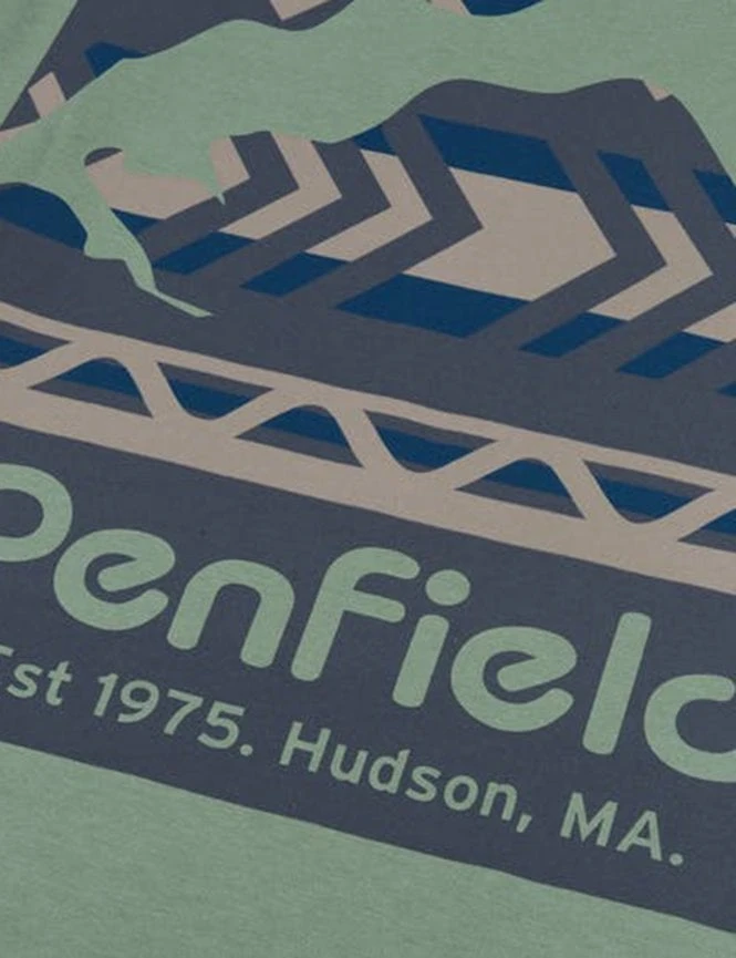 Penfield Mountain Filled Tee - Laurel Wreath 5 Penfield Mountain Filled Tee - Laurel Wreath - Image 3